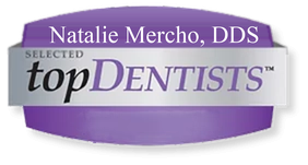 Natalie Mercho, DDS topDentists badge